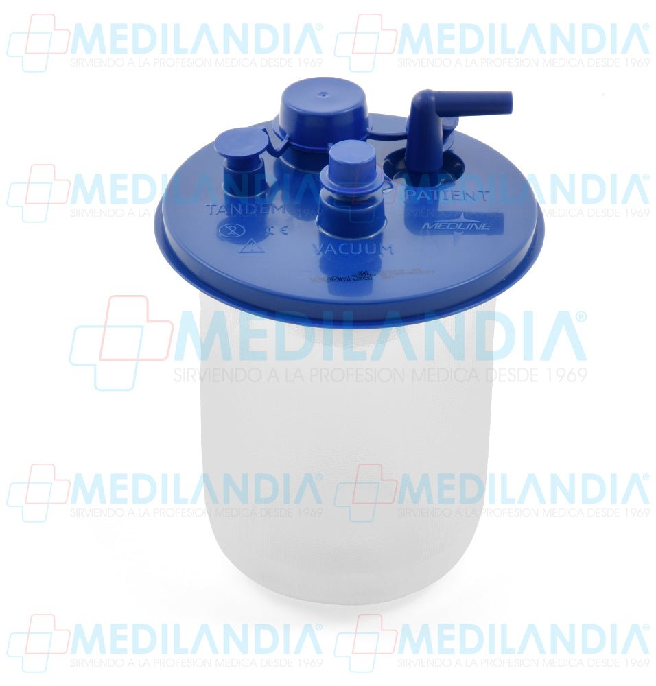 Bolsa para recipiente de succión flexible desechable 1000 cc - Recipiente - MEDLINE- MEDILANDIA | Tienda de productos y equipos médicos de calidad en México | Soluciones profesionales para clínicas, hospitales y consultorios.