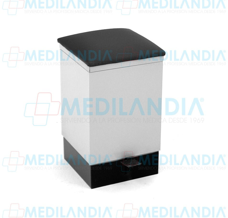 Bote para basura con tapa abatible acojinada - Bote de basura - MEDILANDIA - MEDILANDIA | Tienda de productos médicos