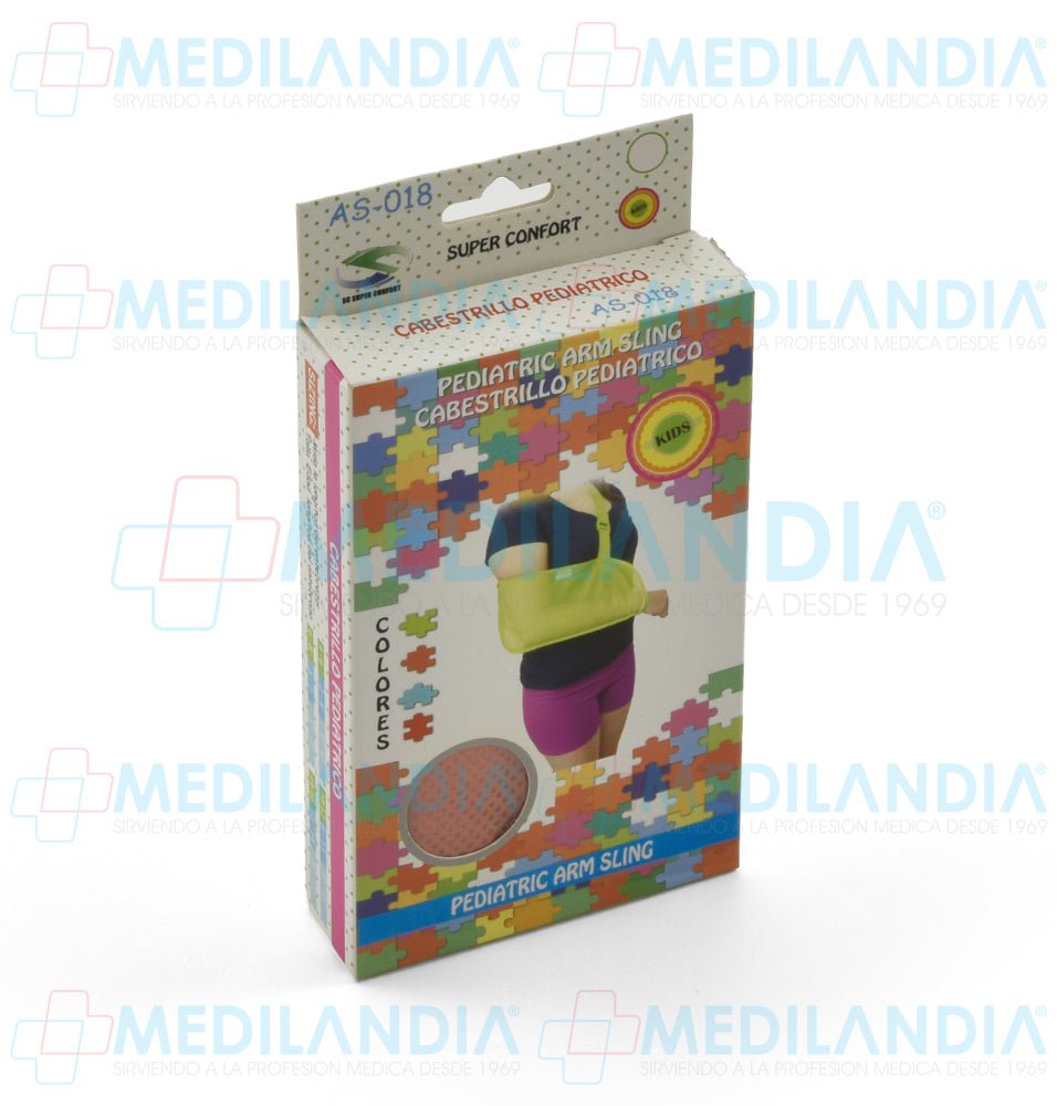 Cabestrillo pediátrico - Inmovilizador - SUPER CONFORT- MEDILANDIA | Tienda de productos y equipos médicos de calidad en México | Soluciones profesionales para clínicas, hospitales y consultorios.
