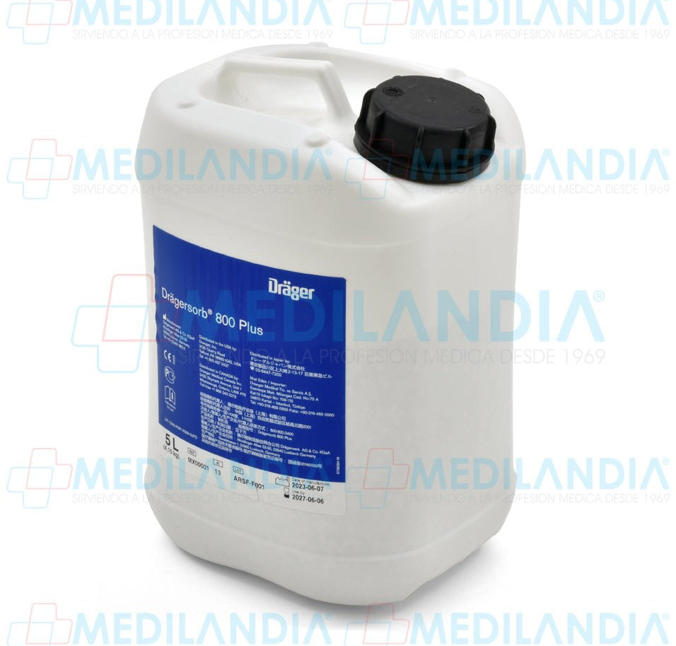 Cal sodada para anestesia - Cal sodada - DRÄGER - MEDILANDIA | Tienda de productos y equipos médicos de calidad en México | Soluciones profesionales para clínicas, hospitales y consultorios.
