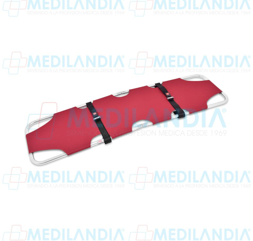 Camilla plegable tipo marino aluminio - Camilla plegable - XONIT EMS - MEDILANDIA | Tienda de productos médicos