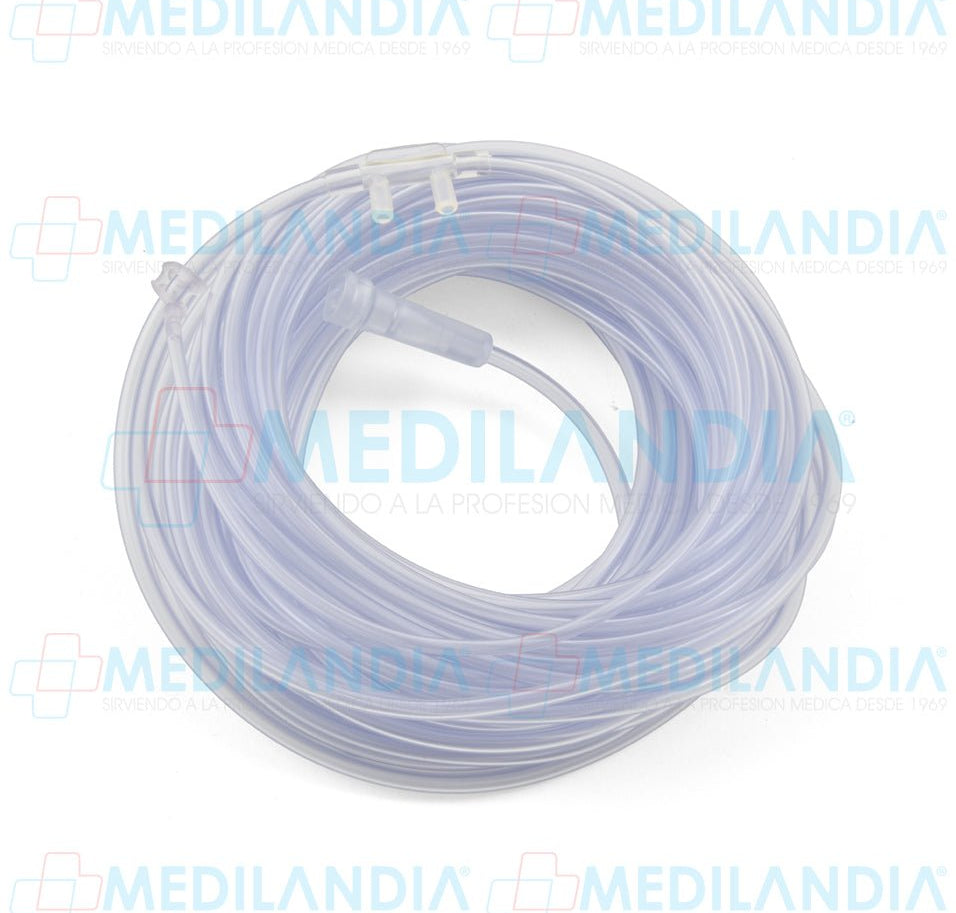 Canula nasal para oxígeno de 15 mts - Canula - HUDSON- MEDILANDIA | Tienda de productos y equipos médicos de calidad en México | Soluciones profesionales para clínicas, hospitales y consultorios.