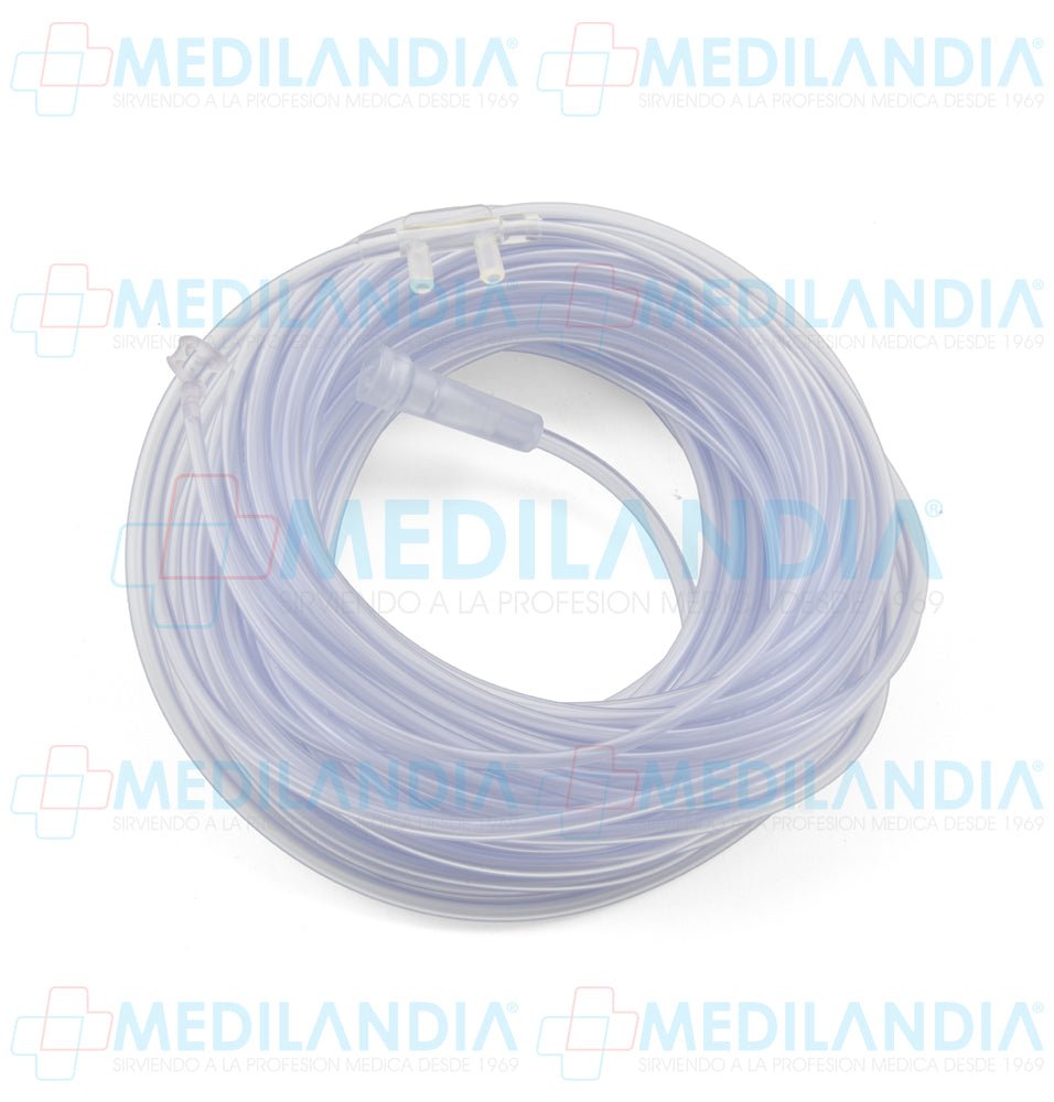 Canula nasal para oxígeno de 15 mts - Canula - HUDSON- MEDILANDIA | Tienda de productos y equipos médicos de calidad en México | Soluciones profesionales para clínicas, hospitales y consultorios.