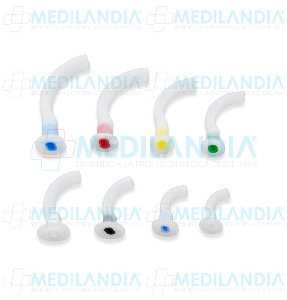 Cánulas de Guedel (tubo orofaríngeo) juego de 8 piezas - Canula - MEDILANDIA - MEDILANDIA | Tienda de productos y equipos médicos de calidad en México | Soluciones profesionales para clínicas, hospitales y consultorios.