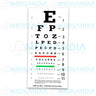 Carta Snellen de letras - Carta Snellen - MEDILANDIA - MEDILANDIA | Tienda de productos médicos