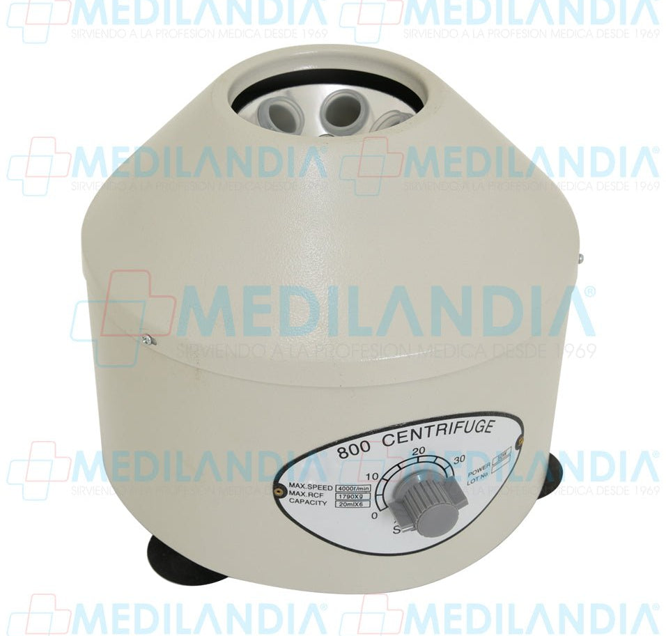 Centrífuga análoga 6 tubos - Centrífuga - MEDILANDIA - MEDILANDIA | Tienda de productos médicos