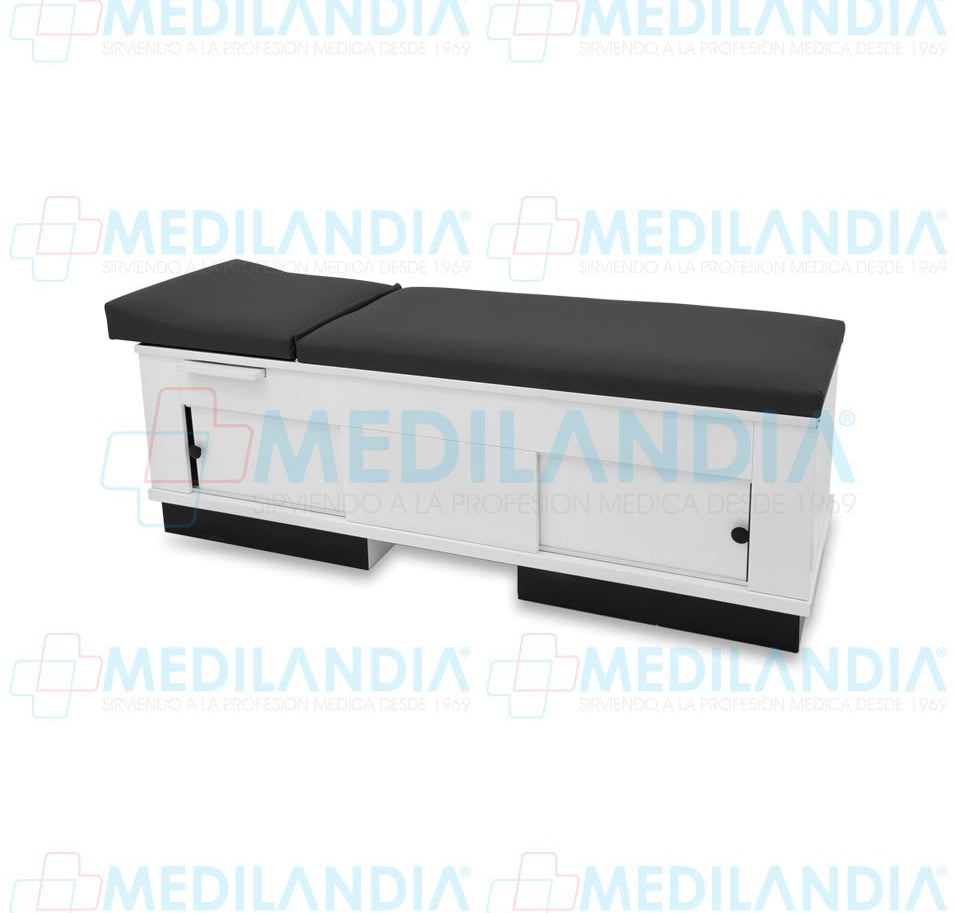 Chaise longue con gabinete - Chaise longue - MEDILANDIA - MEDILANDIA | Tienda de productos y equipos médicos de calidad en México | Soluciones profesionales para clínicas, hospitales y consultorios.