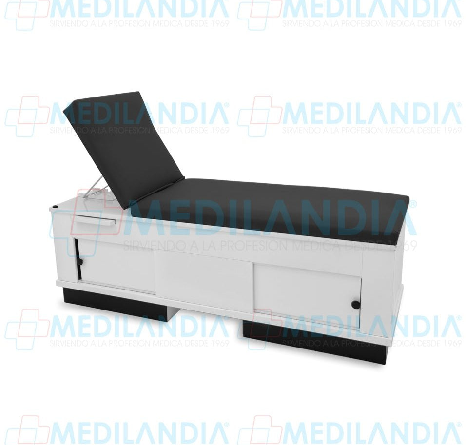 Chaise longue con gabinete - Chaise longue - MEDILANDIA - MEDILANDIA | Tienda de productos y equipos médicos de calidad en México | Soluciones profesionales para clínicas, hospitales y consultorios.