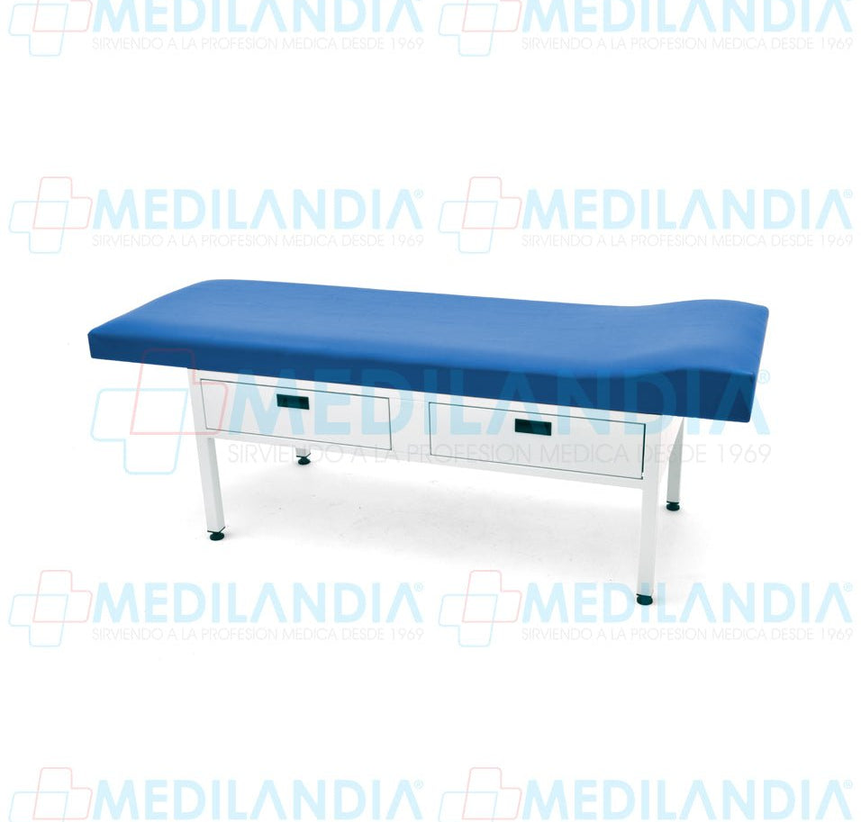 Chaise lounge con cajones esmaltado - Chaise longue - CIIASA - MEDILANDIA | Tienda de productos y equipos médicos de calidad en México | Soluciones profesionales para clínicas, hospitales y consultorios.