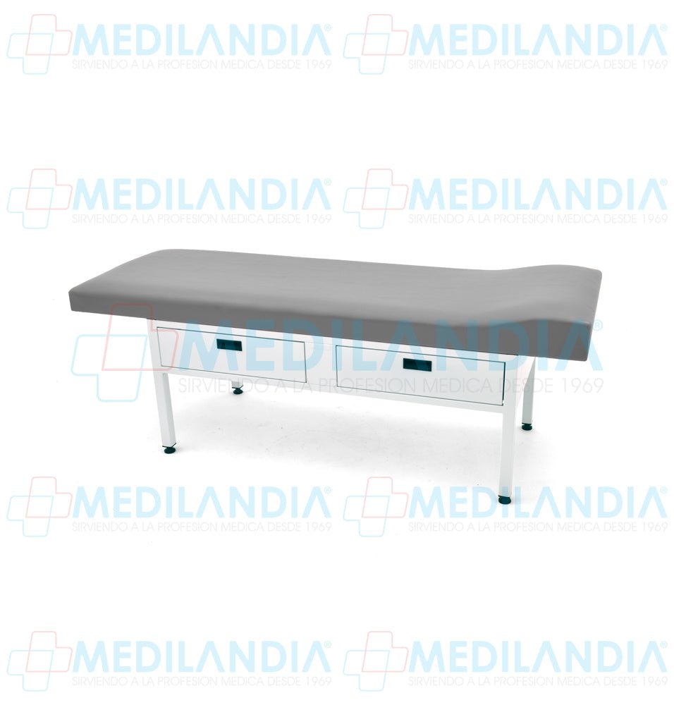 Chaise lounge con cajones esmaltado - Chaise longue - CIIASA - MEDILANDIA | Tienda de productos y equipos médicos de calidad en México | Soluciones profesionales para clínicas, hospitales y consultorios.