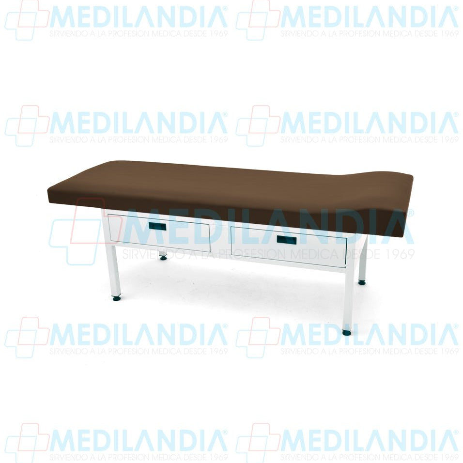 Chaise lounge con cajones esmaltado - Chaise longue - CIIASA - MEDILANDIA | Tienda de productos y equipos médicos de calidad en México | Soluciones profesionales para clínicas, hospitales y consultorios.