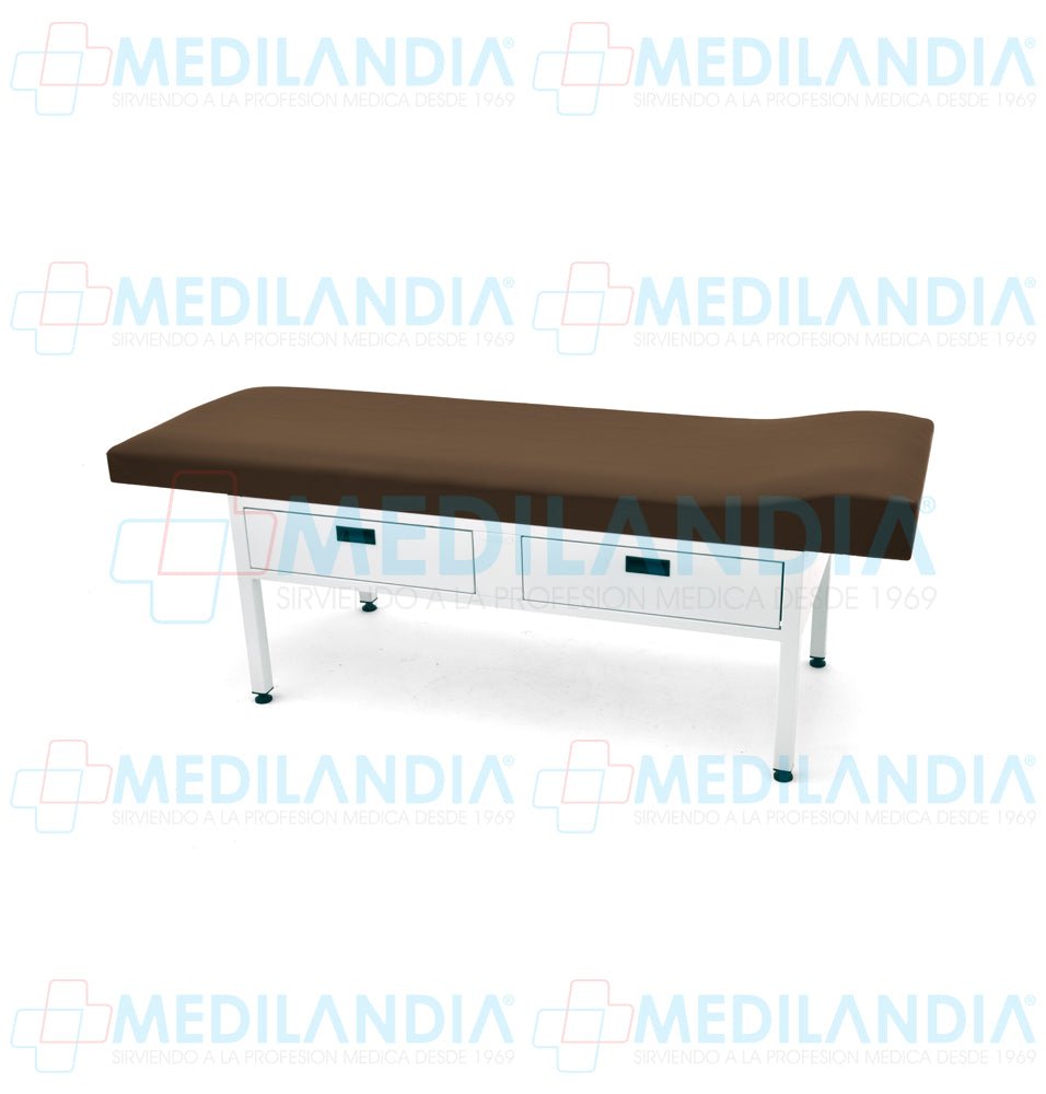 Chaise lounge con cajones esmaltado - Chaise longue - CIIASA - MEDILANDIA | Tienda de productos y equipos médicos de calidad en México | Soluciones profesionales para clínicas, hospitales y consultorios.