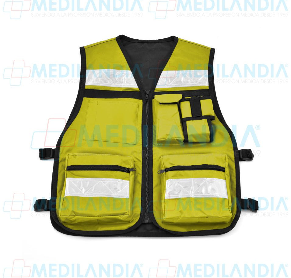 Chaleco botiquín de paramédico - Chaleco botiquín - MEDILANDIA - MEDILANDIA | Tienda de productos y equipos médicos de calidad en México | Soluciones profesionales para clínicas, hospitales y consultorios.