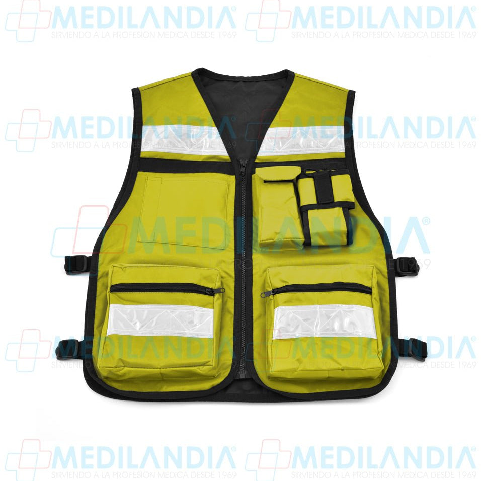 Chaleco botiquín de paramédico - Chaleco botiquín - MEDILANDIA - MEDILANDIA | Tienda de productos y equipos médicos de calidad en México | Soluciones profesionales para clínicas, hospitales y consultorios.
