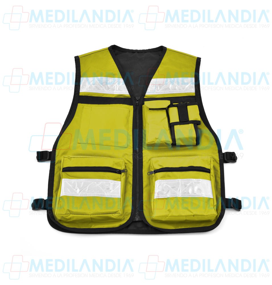 Chaleco botiquín de paramédico - Chaleco botiquín - MEDILANDIA - MEDILANDIA | Tienda de productos y equipos médicos de calidad en México | Soluciones profesionales para clínicas, hospitales y consultorios.