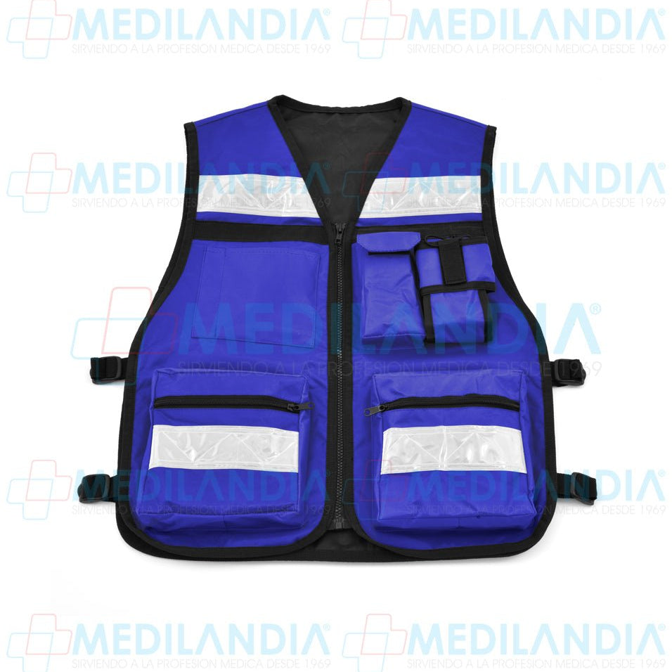 Chaleco botiquín de paramédico - Chaleco botiquín - MEDILANDIA - MEDILANDIA | Tienda de productos y equipos médicos de calidad en México | Soluciones profesionales para clínicas, hospitales y consultorios.
