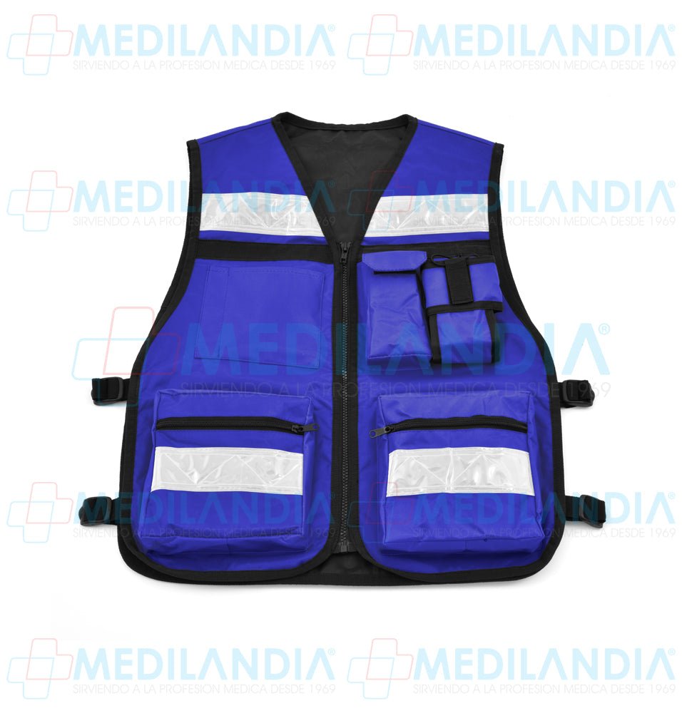 Chaleco botiquín de paramédico - Chaleco botiquín - MEDILANDIA - MEDILANDIA | Tienda de productos y equipos médicos de calidad en México | Soluciones profesionales para clínicas, hospitales y consultorios.