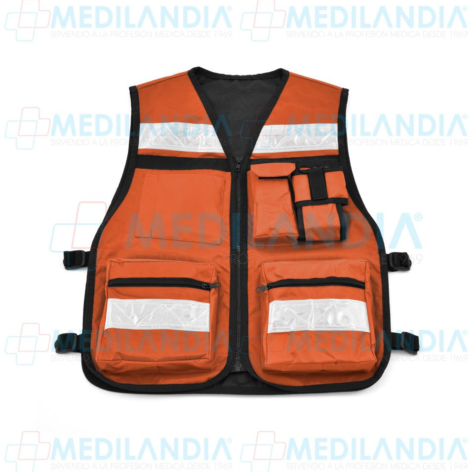 Chaleco botiquín de paramédico - Chaleco botiquín - MEDILANDIA - MEDILANDIA | Tienda de productos y equipos médicos de calidad en México | Soluciones profesionales para clínicas, hospitales y consultorios.