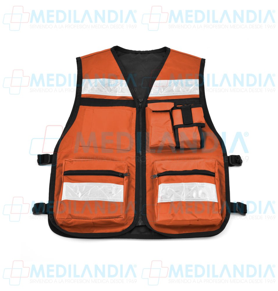 Chaleco botiquín de paramédico - Chaleco botiquín - MEDILANDIA - MEDILANDIA | Tienda de productos y equipos médicos de calidad en México | Soluciones profesionales para clínicas, hospitales y consultorios.