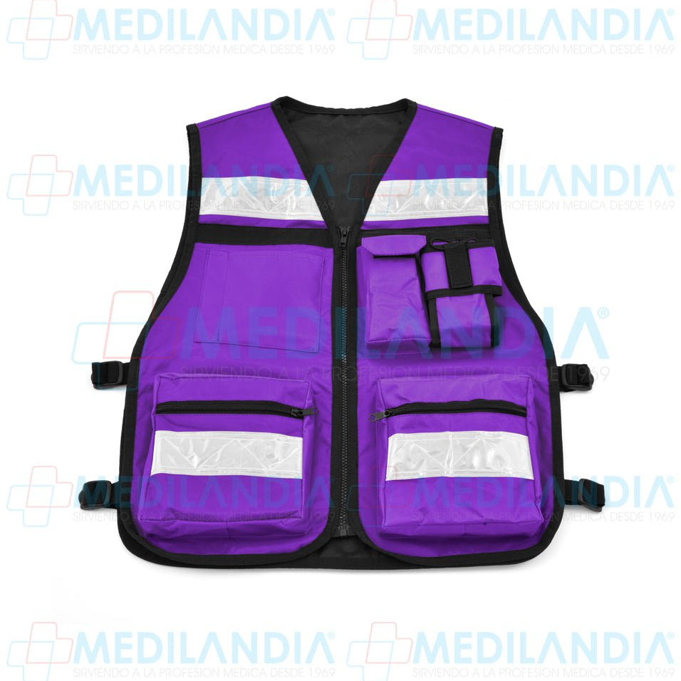 Chaleco botiquín de paramédico - Chaleco botiquín - MEDILANDIA - MEDILANDIA | Tienda de productos y equipos médicos de calidad en México | Soluciones profesionales para clínicas, hospitales y consultorios.