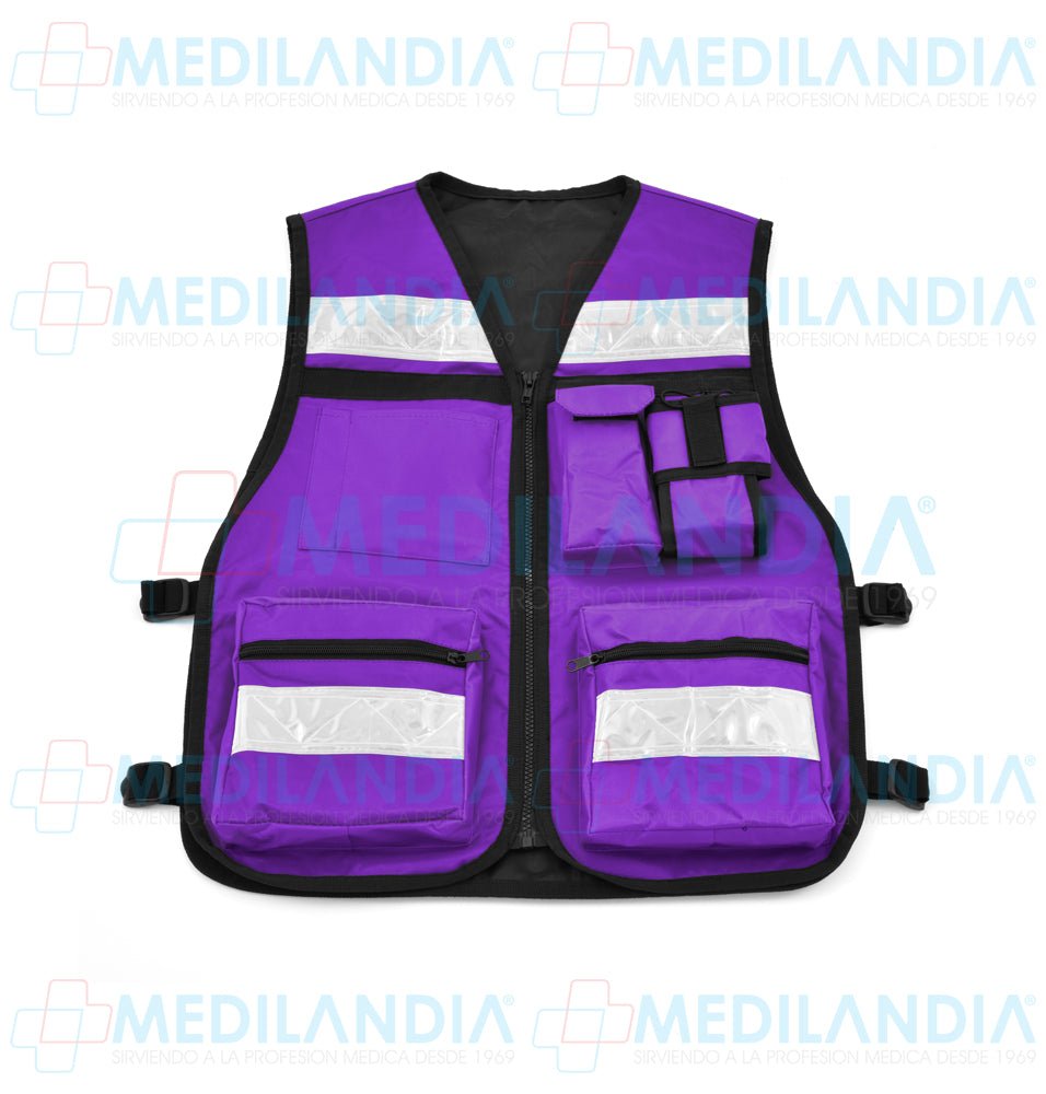 Chaleco botiquín de paramédico - Chaleco botiquín - MEDILANDIA - MEDILANDIA | Tienda de productos y equipos médicos de calidad en México | Soluciones profesionales para clínicas, hospitales y consultorios.