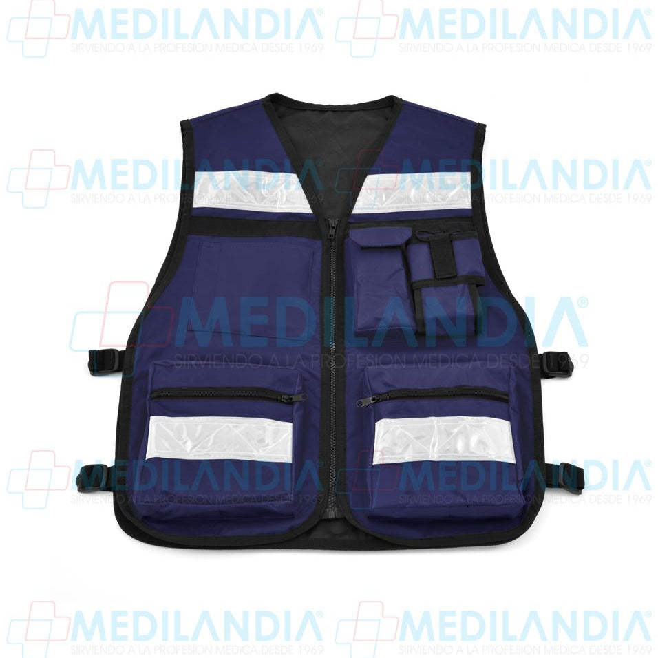 Chaleco botiquín de paramédico - Chaleco botiquín - MEDILANDIA - MEDILANDIA | Tienda de productos y equipos médicos de calidad en México | Soluciones profesionales para clínicas, hospitales y consultorios.