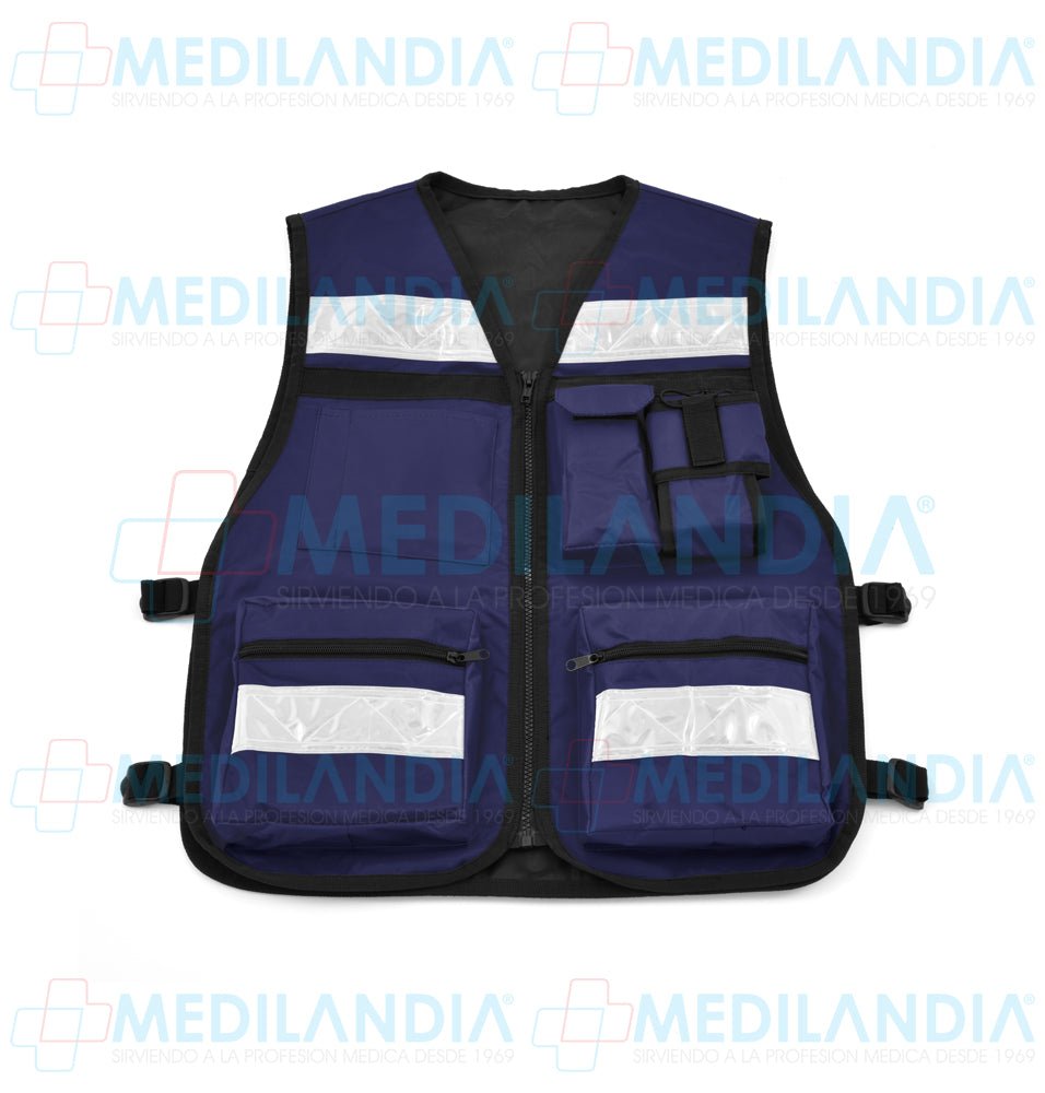 Chaleco botiquín de paramédico - Chaleco botiquín - MEDILANDIA - MEDILANDIA | Tienda de productos y equipos médicos de calidad en México | Soluciones profesionales para clínicas, hospitales y consultorios.
