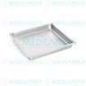 Charola de acero inoxidable multi propósitos 5 x 30 x 26 cm - Charola - MEDILANDIA - MEDILANDIA | Tienda de productos médicos