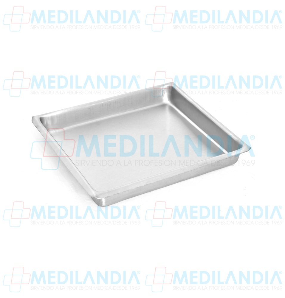 Charola de acero inoxidable multi propósitos 5 x 30 x 26 cm - Charola - MEDILANDIA - MEDILANDIA | Tienda de productos médicos