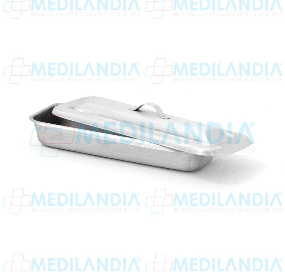 Charola para esterilización con tapa 3.5 x 21.5 x 8.0 cm - Charola - MEDILANDIA - MEDILANDIA | Tienda de productos médicos