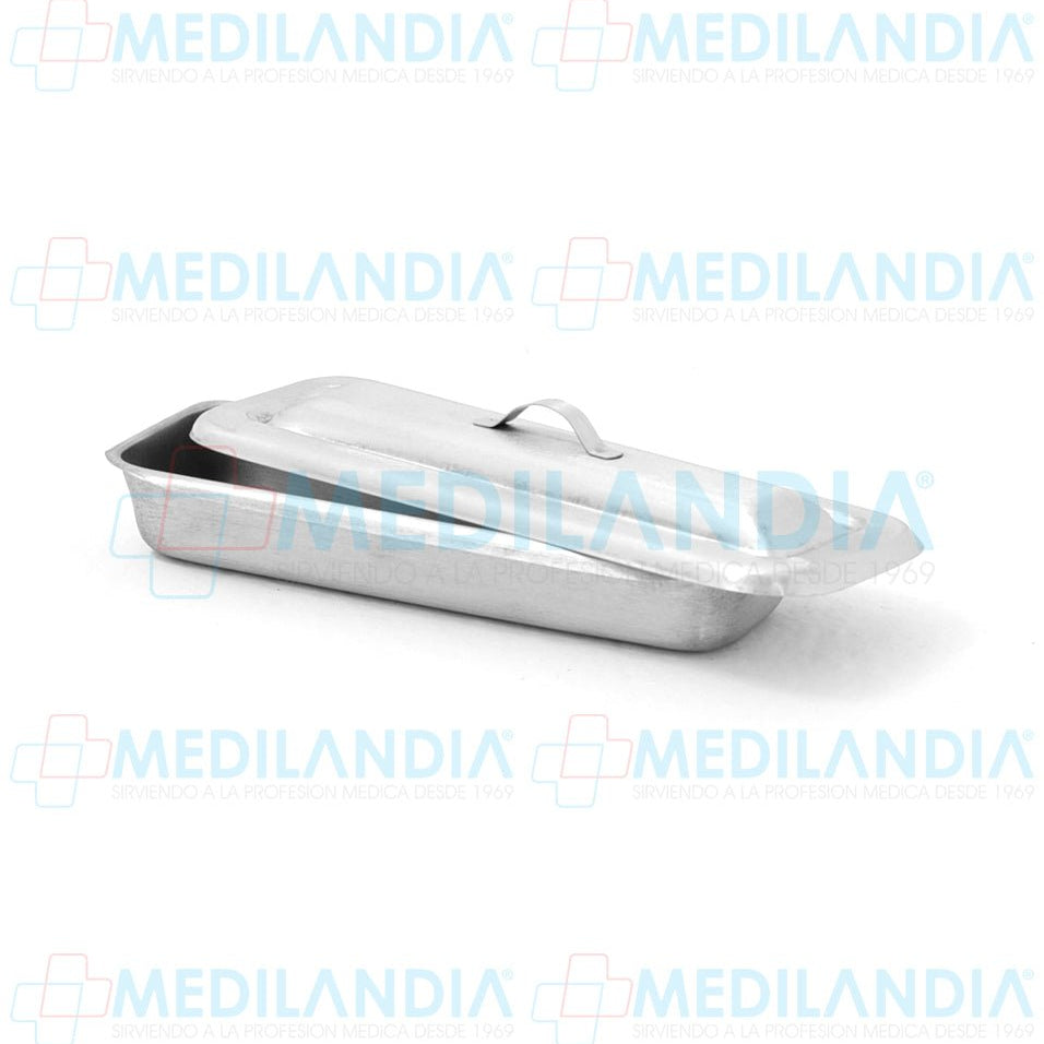 Charola para esterilización con tapa 3.5 x 21.5 x 8.0 cm - Charola - MEDILANDIA - MEDILANDIA | Tienda de productos médicos