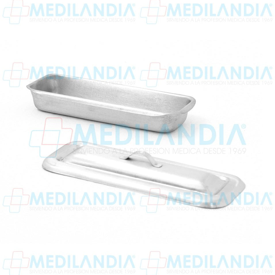 Charola para esterilización con tapa 3.5 x 21.5 x 8.0 cm - Charola - MEDILANDIA - MEDILANDIA | Tienda de productos médicos