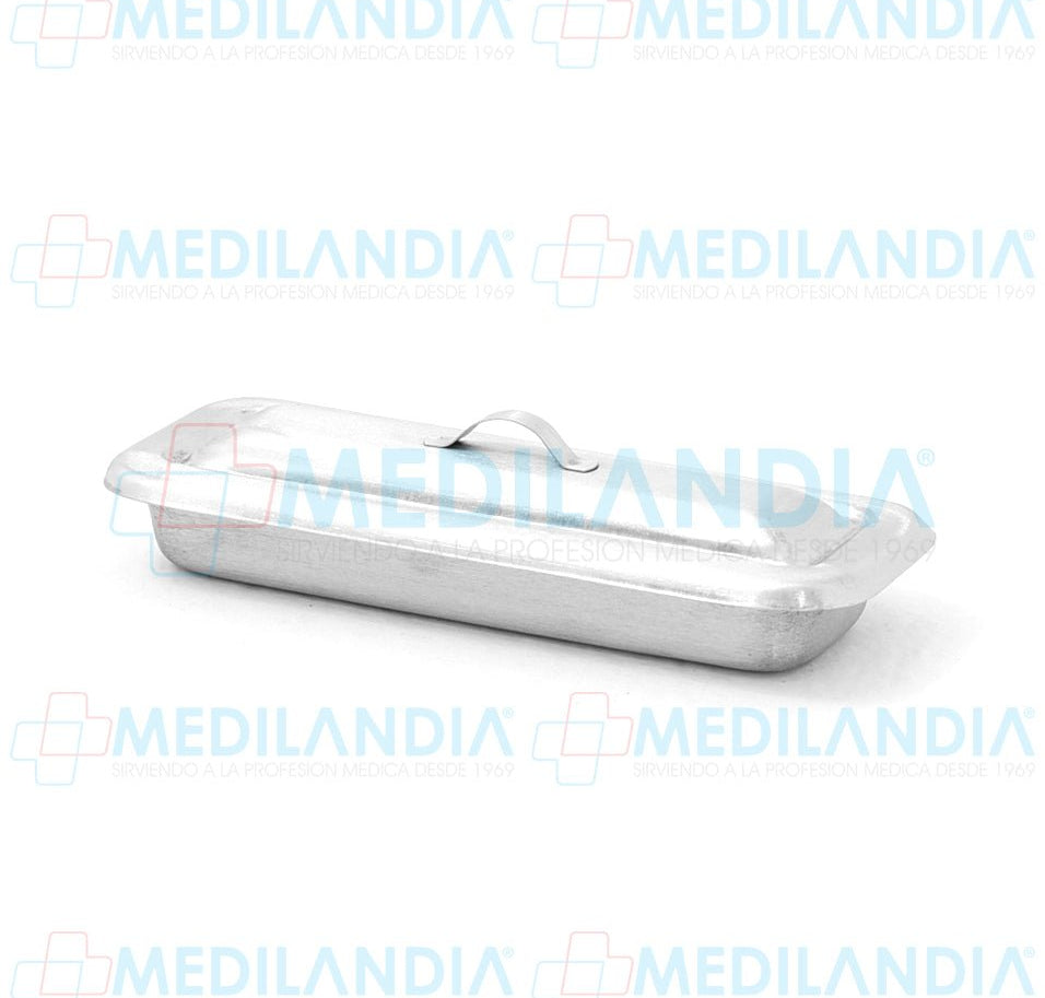Charola para esterilización con tapa 3.5 x 21.5 x 8.0 cm - Charola - MEDILANDIA - MEDILANDIA | Tienda de productos médicos