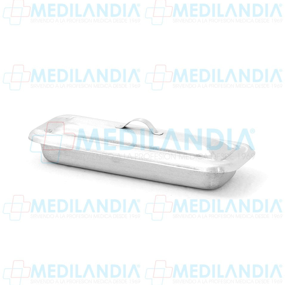 Charola para esterilización con tapa 3.5 x 21.5 x 8.0 cm - Charola - MEDILANDIA - MEDILANDIA | Tienda de productos médicos