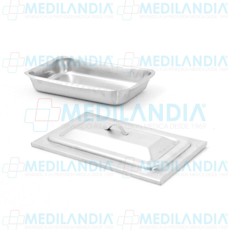 Charola para esterilización con tapa 4 x 25.5 x 16.5 cm - Charola - MEDILANDIA - MEDILANDIA | Tienda de productos médicos
