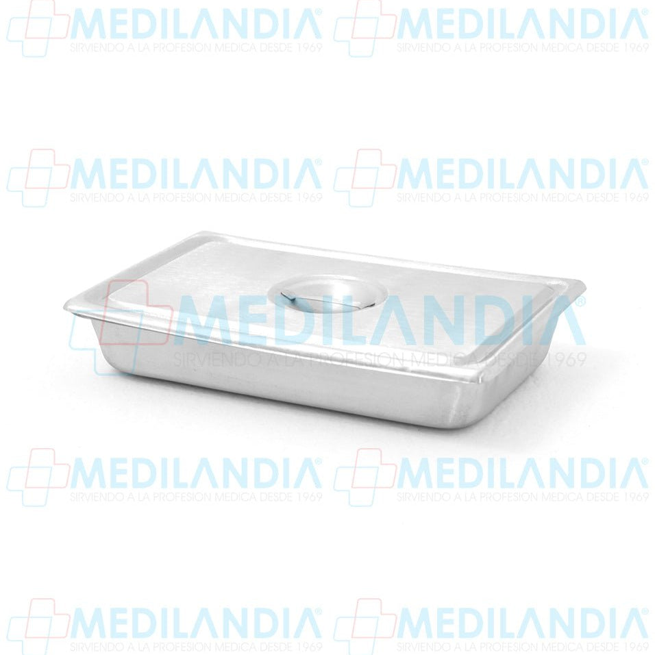 Charola para esterilización con tapa 5.0 x 31.2 x 19.5 cm - Charola - MEDILANDIA - MEDILANDIA | Tienda de productos médicos