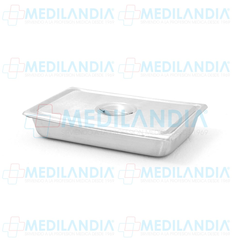 Charola para esterilización con tapa 5.0 x 31.2 x 19.5 cm - Charola - MEDILANDIA - MEDILANDIA | Tienda de productos médicos