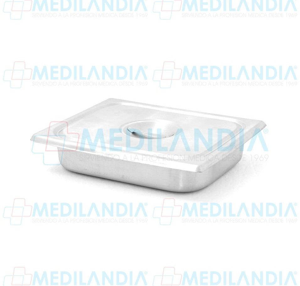 Charola para esterilización con tapa 5.3 x 27.5 x 20.8 cm - Charola - MEDILANDIA - MEDILANDIA | Tienda de productos médicos