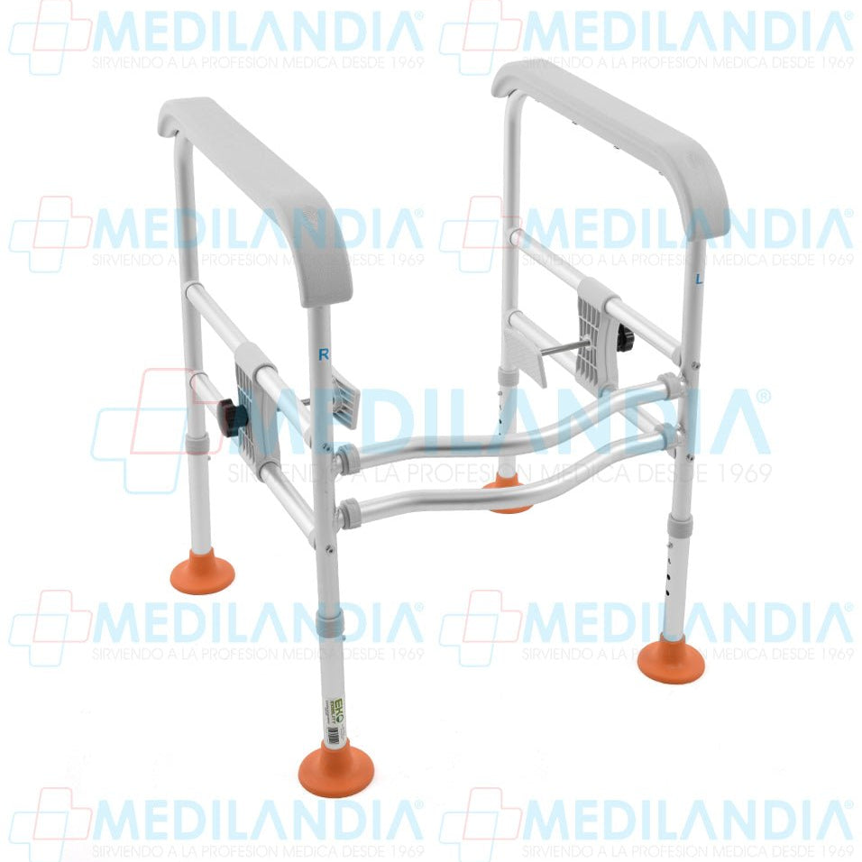 Chasis de seguridad bariátrico para WC con luz - Chasis WC - EM - MEDILANDIA | Tienda de productos y equipos médicos de calidad en México | Soluciones profesionales para clínicas, hospitales y consultorios.