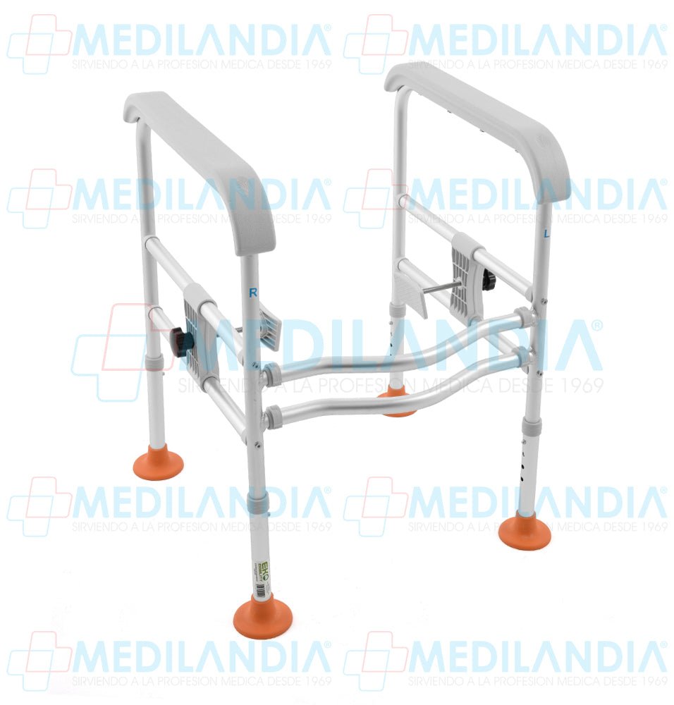 Chasis de seguridad bariátrico para WC con luz - Chasis WC - EM - MEDILANDIA | Tienda de productos y equipos médicos de calidad en México | Soluciones profesionales para clínicas, hospitales y consultorios.