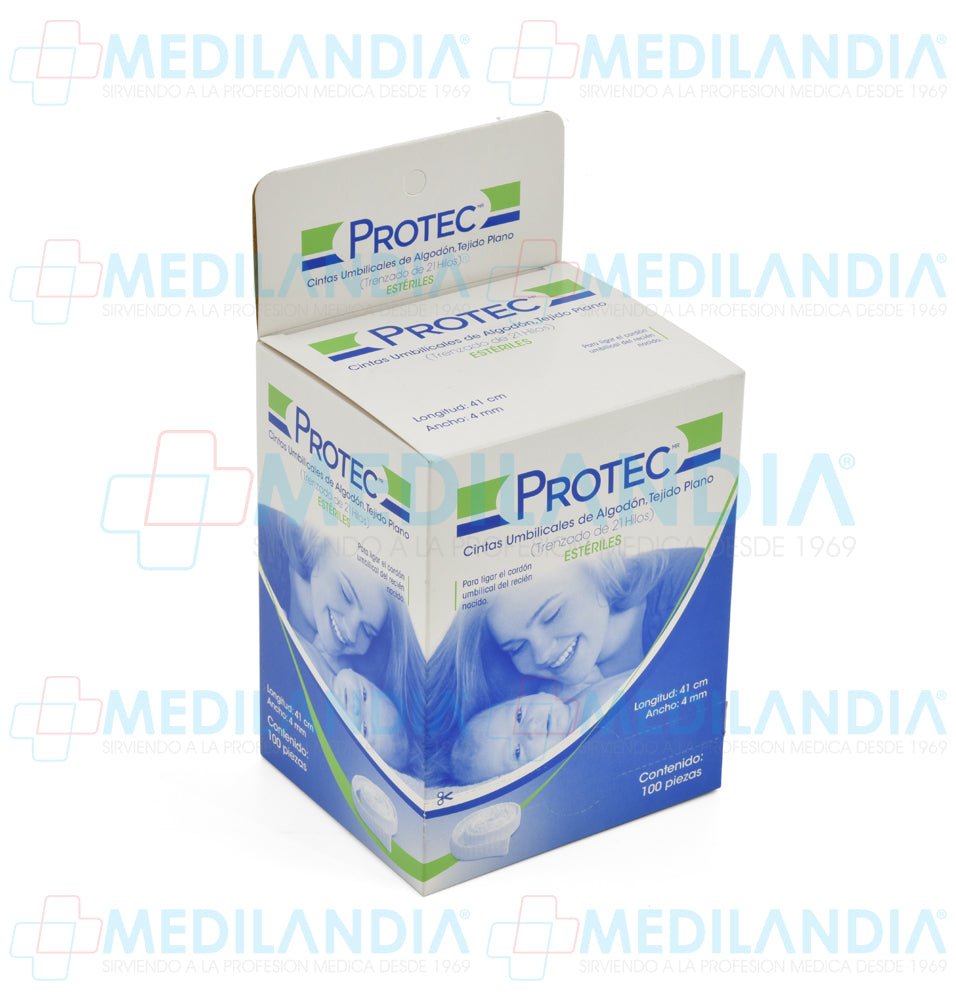 Cinta umbilical de algodón - Cinta umbilical - PROTEC - MEDILANDIA | Tienda de productos y equipos médicos de calidad en México | Soluciones profesionales para clínicas, hospitales y consultorios.