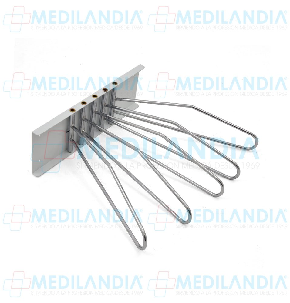 Colgador para mandiles de plomo para toma de rayos X - Colgador para mandiles - MEDILANDIA - MEDILANDIA | Tienda de productos y equipos médicos de calidad en México | Soluciones profesionales para clínicas, hospitales y consultorios.