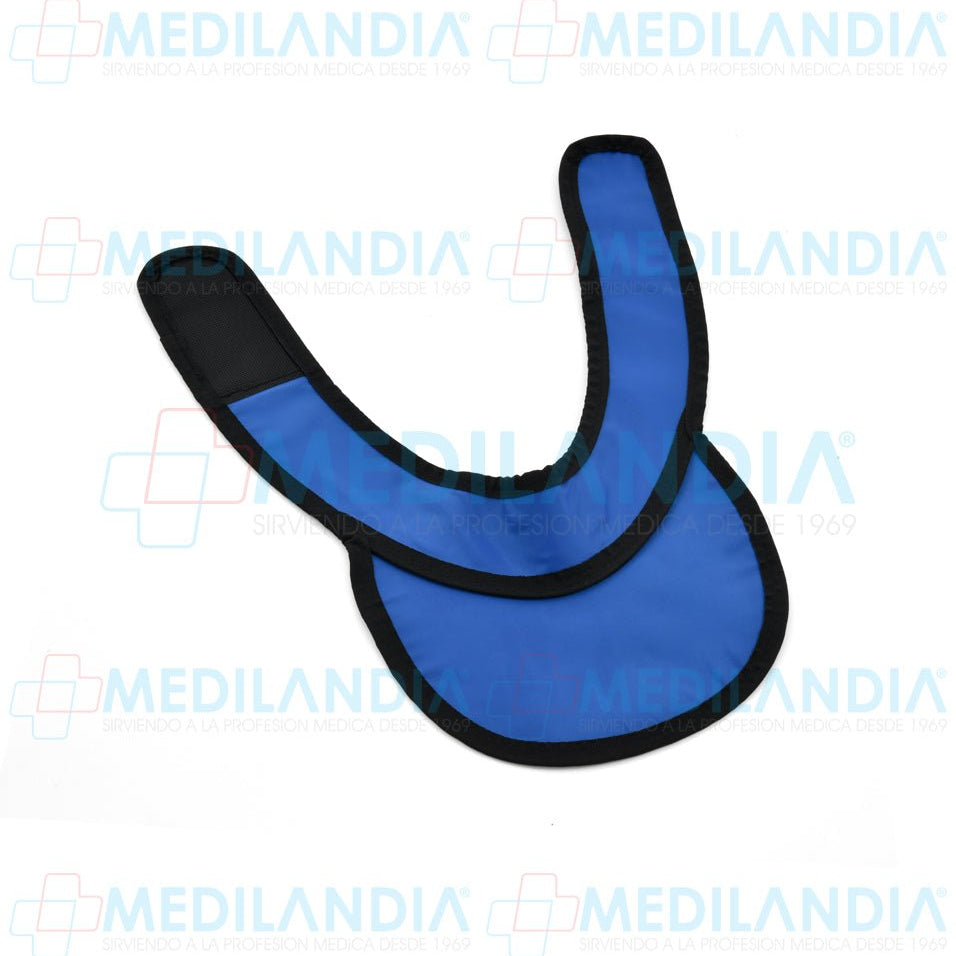 Collarín emplomado para aplicación de rayos X - Protectores emplomados para rayos X - MEDILANDIA - MEDILANDIA | Tienda de productos y equipos médicos de calidad en México | Soluciones profesionales para clínicas, hospitales y consultorios.