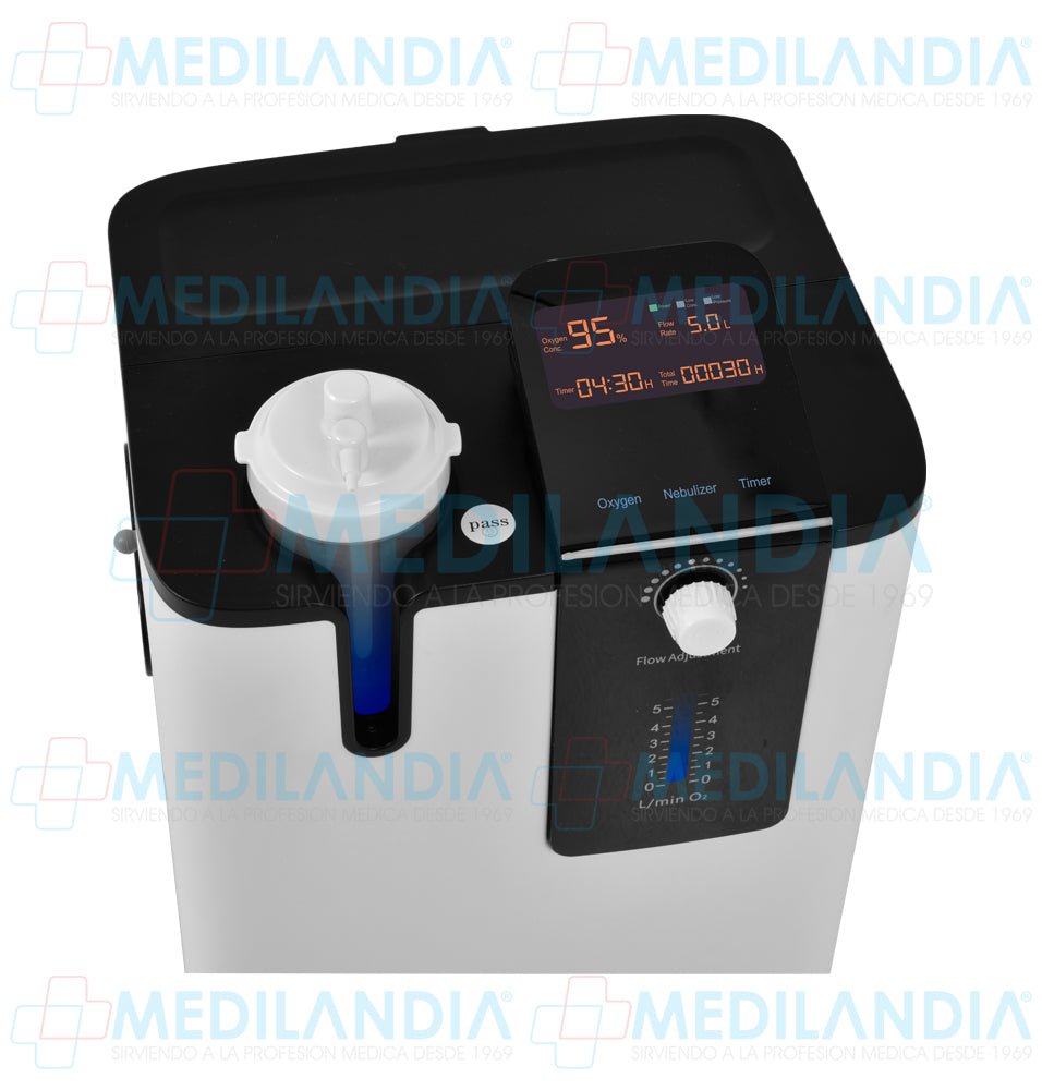 Concentrador de oxigeno 5L - Concentrador de oxigeno - 2CARE - MEDILANDIA | Tienda de productos médicos