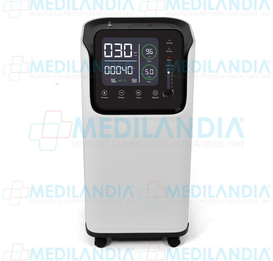 Concentrador de oxigeno 5L - Concentrador de oxigeno - 2CARE - MEDILANDIA | Tienda de productos médicos