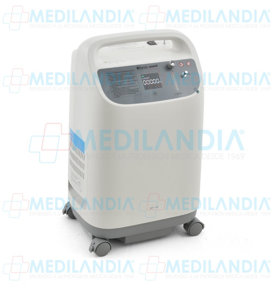 Concentrador de oxígeno grado medico con nebulizador 10 LPM - Concentrador de oxigeno - YUWELL- MEDILANDIA | Tienda de productos y equipos médicos de calidad en México | Soluciones profesionales para clínicas, hospitales y consultorios.