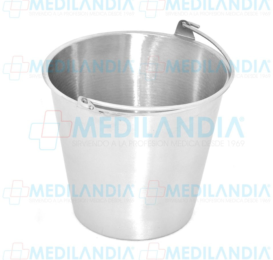 Cubeta acero inoxidable 12 L - Cubeta - MEDILANDIA - MEDILANDIA | Tienda de productos médicos