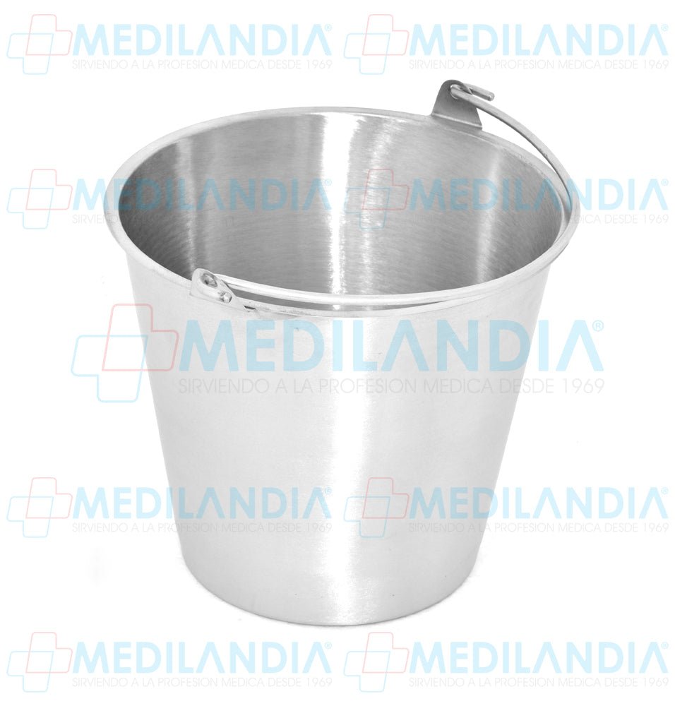 Cubeta acero inoxidable 12 L - Cubeta - MEDILANDIA - MEDILANDIA | Tienda de productos médicos