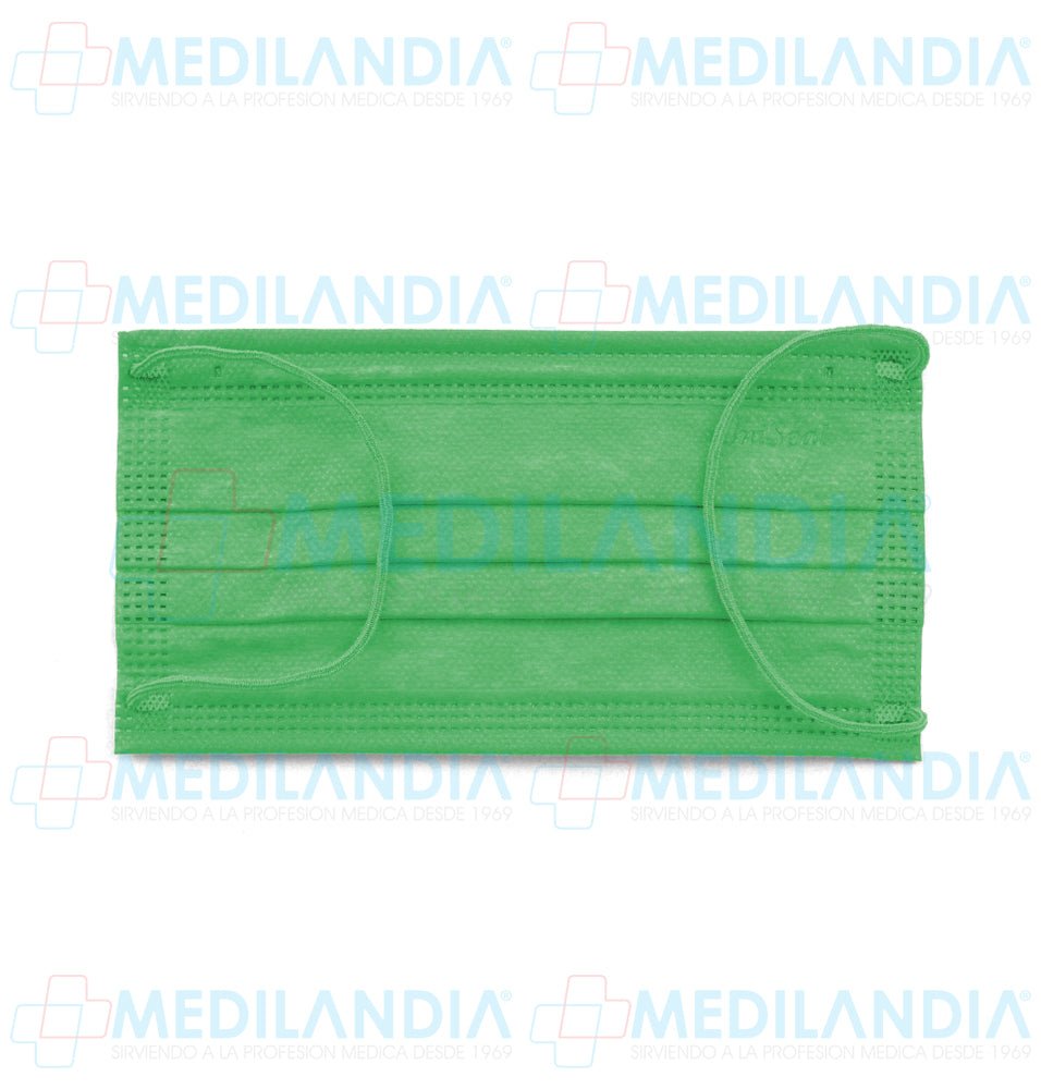 Cubre bocas quirúrgico de 4 capas plisadas - Cubrebocas - UNISEAL - MEDILANDIA | Tienda de productos y equipos médicos de calidad en México | Soluciones profesionales para clínicas, hospitales y consultorios.