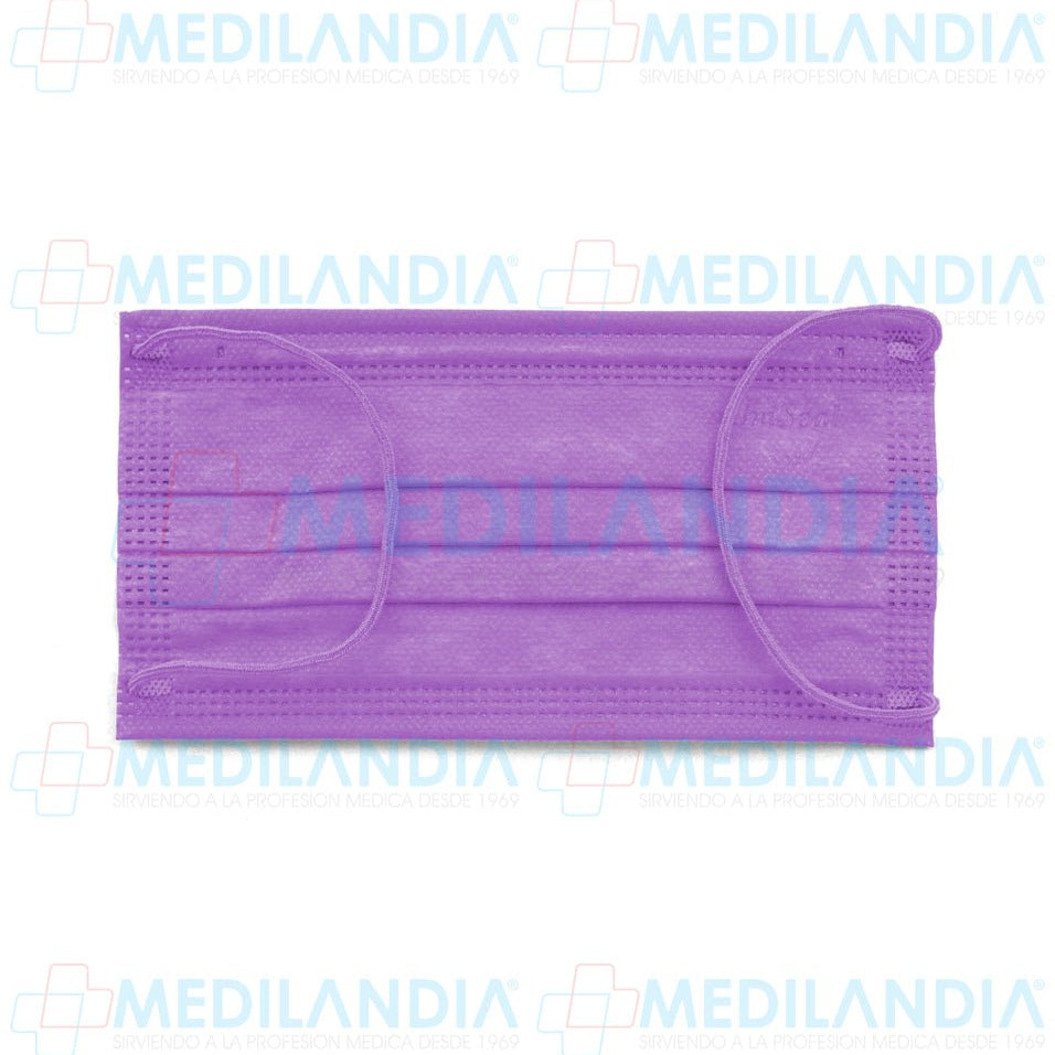 Cubre bocas quirúrgico de 4 capas plisadas - Cubrebocas - UNISEAL - MEDILANDIA | Tienda de productos y equipos médicos de calidad en México | Soluciones profesionales para clínicas, hospitales y consultorios.